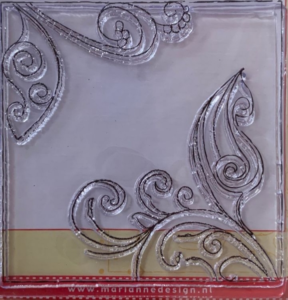 Clear Stamp Swirl Fantasy